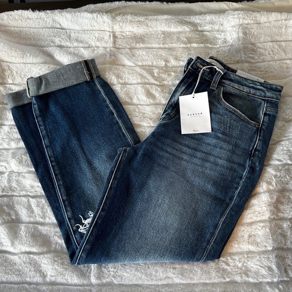 Kancan Dark Blue Denim Jeans